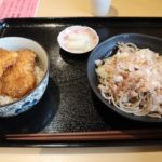 ソースかつ丼+おろしそば