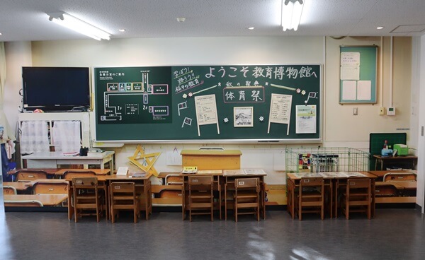福井県教育博物館の入口