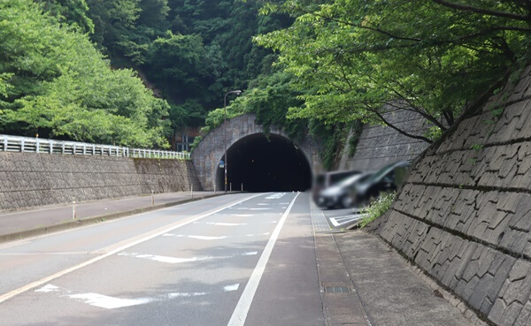 石生谷トンネルコース