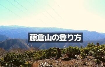 福井の藤倉山