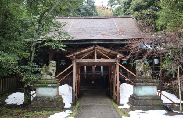 舟津神社の本殿