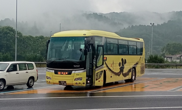 福井から名古屋行きバス