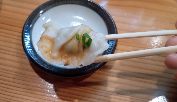 あわらの揚々餃子で飲食